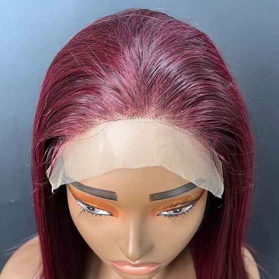 5x5_Swiss_Lace_Closure_Wigs_10_Inch_Straight Lace Detail