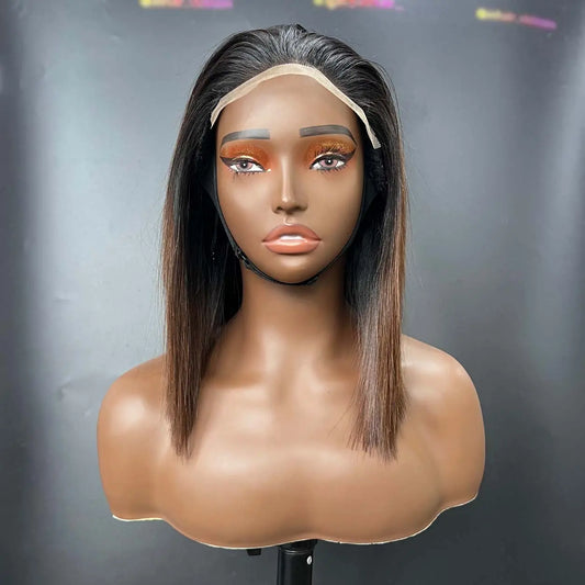 az_hair_5x5_Swiss_Lace_Closure_Wigs_10_Inch_Straight Brown_Tip Hero