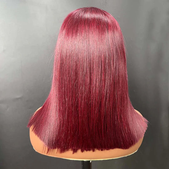 5x5_Swiss_Lace_Closure_Wigs_12_Inch_Straight Texture