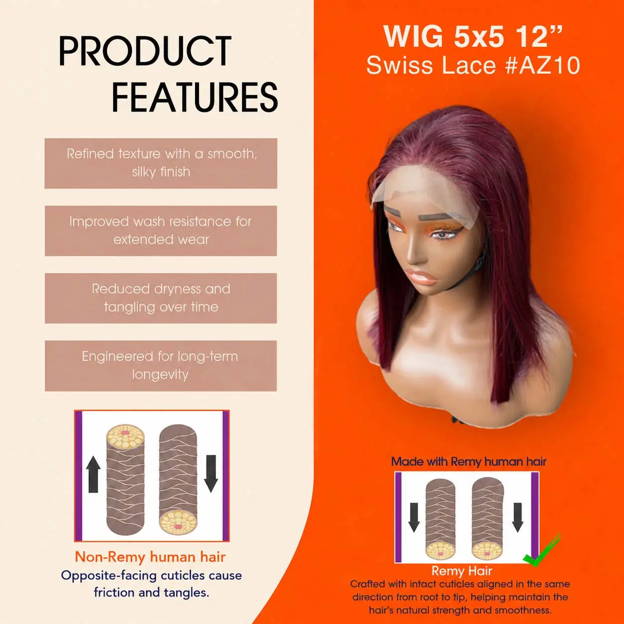 5x5_Swiss_Lace_Closure_Wigs_12_Inch_Straight