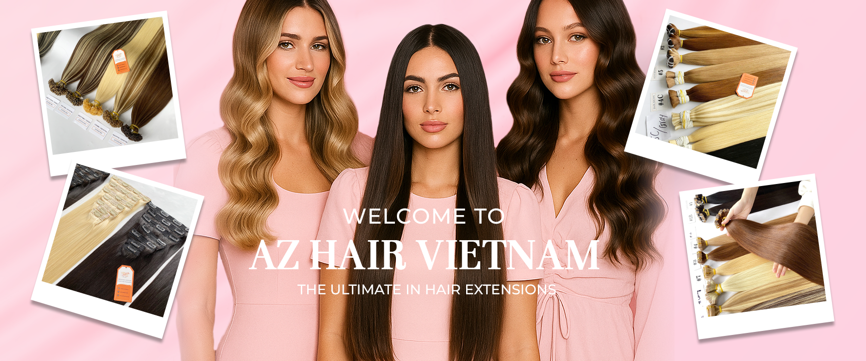 100% Raw Vietnamese Human Hair Extensions / AZ Hair Vietnam Verified Manufacturer
