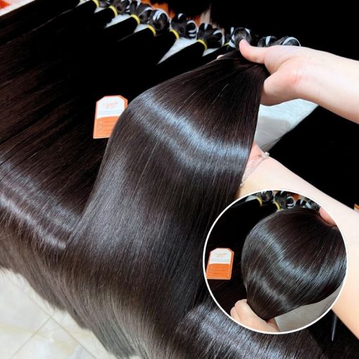 Combo 4 Bundles Bone Straight Texture