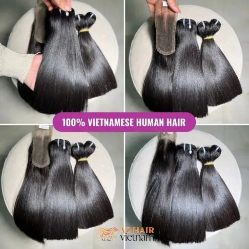 2 Bundles With 2x4 HD Lace Closure Detail