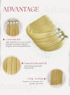 Light Brown #8ash Bone Straight Bulk Hair Extensions 100g / AZ Hair Vietnam 