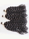 Jet Black (#1) Curly Bulk Hair Extensions 100g- Raw Vietnamese Hair Dyed / AZ Hair Vietnam