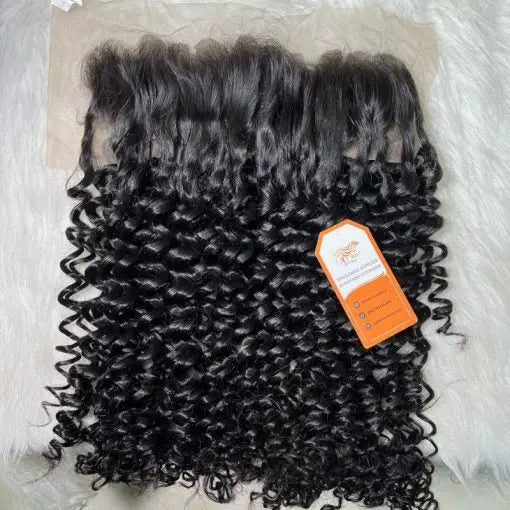 Deep Wavy With 13x6 Swiss Lace Frontal Detail 