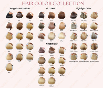 AZ Hair Vietnam premium hair color collection and shades / AZ Hair Vietnam