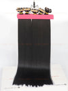 Natural Black (#1B) Bone Straight Regular Tape-In Hair Extensions 100g - AZ Hair Vietnam