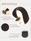 Natural Black (#1B) Bone Straight Regular Tape-In Hair Extensions 100g - AZ Hair Vietnam