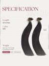 Natural Black (#1B) Bone Straight Regular Tape-In Hair Extensions 100g - AZ Hair Vietnam