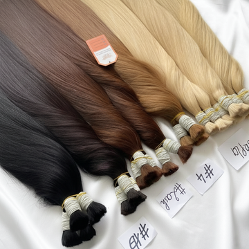 Bone Straight Bulk Hair Extensions 100g - Vietnamese Raw Hair / AZ Hair Vietnam