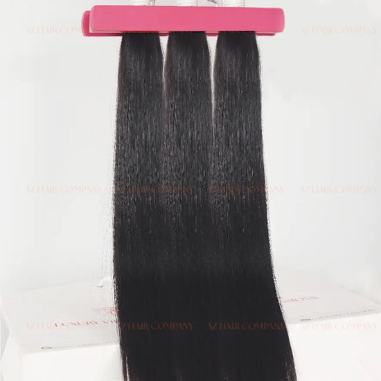 Natural Black (#1B) Bone Straight Bulk Hair Extensions 100g - Vietnamese Raw Hair / AZ Hair Vietnam