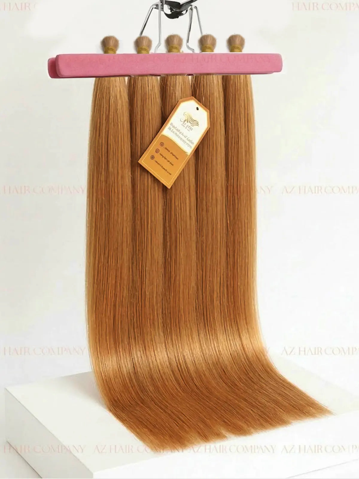 #7 Light Brown Bone Straight Bulk Hair Extensions 100g - Vietnamese Raw Hair / AZ Hair Vietnam