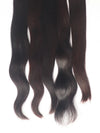 Jet Black (#1) Straight Bulk One Single Donor Hair Extensions 100g - AZ Hair Factory / AZ Hair Vietnam