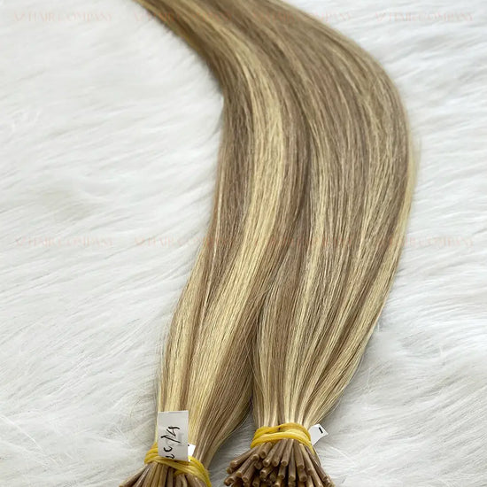 Highlight #22C/#4 Bone Straight I Tip Hair Extension 100g - Vietnamese Raw Hair / AZ Hair Vietnam