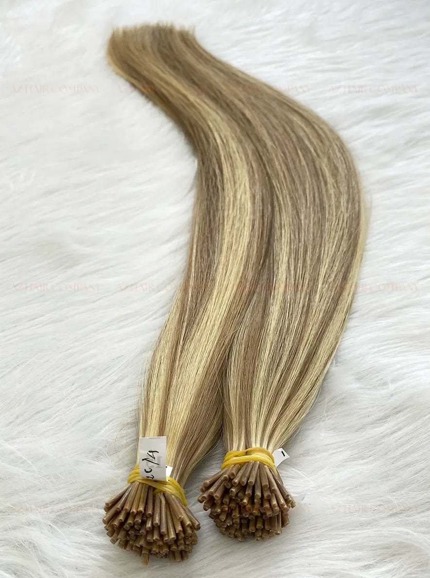 Highlight #22C/#4 Bone Straight I Tip Hair Extension 100g - Vietnamese Raw Hair / AZ Hair Vietnam