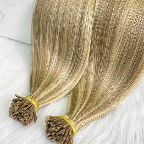 Highlight #22C/#4 Bone Straight I Tip Hair Extension 100g - Vietnamese Raw Hair / AZ Hair Vietnam