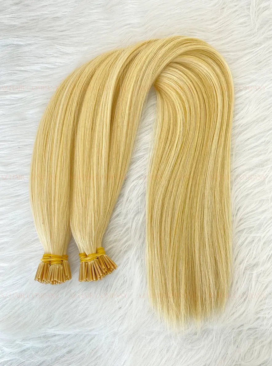 Highlight #60C/#22C Bone Straight I Tip Hair Extensions 100g - Vietnamese Raw Hair / AZ Hair Vietnam
