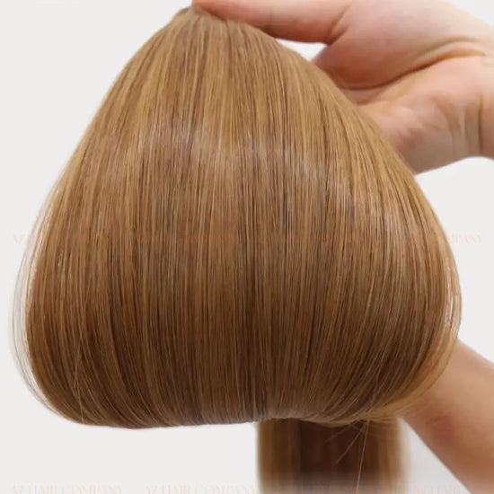Light Brown #5 Bone Straight Machine Weft Hair Extensions 100g - Vietnamese Raw Hair / AZ Hair Vietnam