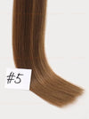 Light Brown #5 Bone Straight Machine Weft Hair Extensions 100g - Vietnamese Raw Hair / AZ Hair Vietnam