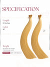 Light Brown (#7) Bone Straight Regular Tape Hair Extensions 100g - Vietnamese Raw Hair / AZ Hair Vietnamese