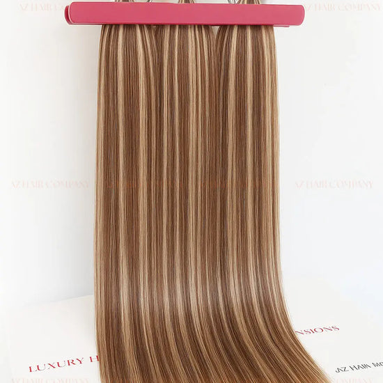 Highlight (#3/#613) Bone Straight  Flat Tip Hair Extensions 100g - Vietnamese Raw Hair / AZ Hair Vietnam