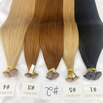 Bone Straight Genius Weft Hair Extensions 100g / AZ Hair Vietnam