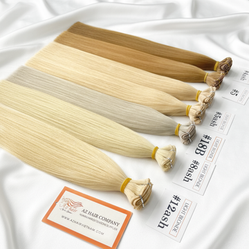 Bone Straight Genius Weft Hair Extensions 100g / AZ Hair Vietnam