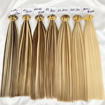 Bone Straight I Tip Hair Extensions 100g / AZ Hair Vietnam 