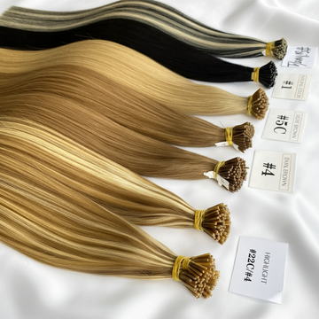 Bone Straight I Tip Hair Extensions 100g / AZ Hair Vietnam 