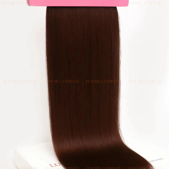 Dark Brown (#2C) Bone Straight I - Tip Hair Extensions 100g - AZ Hair Vietnam Factory / AZ Hair Vietnam