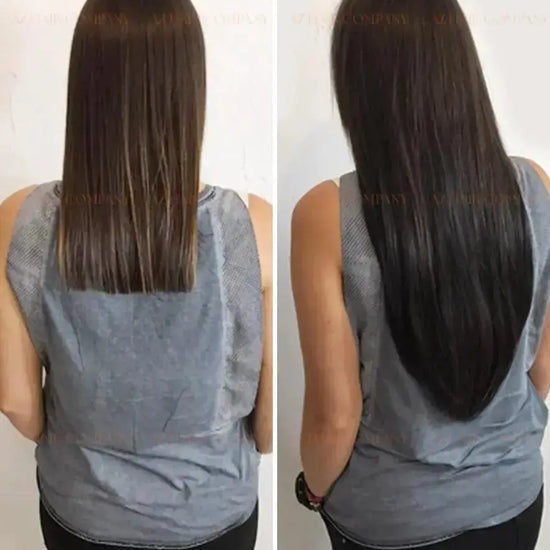 Natural Black (#1B) Bone Straight I - Tip Hair Extensions 100g - Single Donor Vietnamese Hair / AZ Hair Vietnam