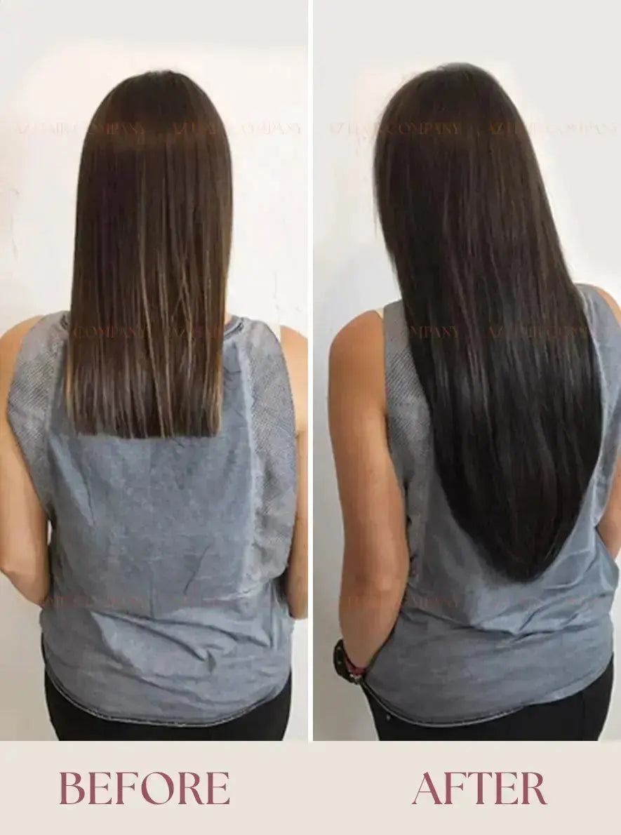 Natural Black (#1B) Bone Straight I - Tip Hair Extensions 100g - Single Donor Vietnamese Hair / AZ Hair Vietnam