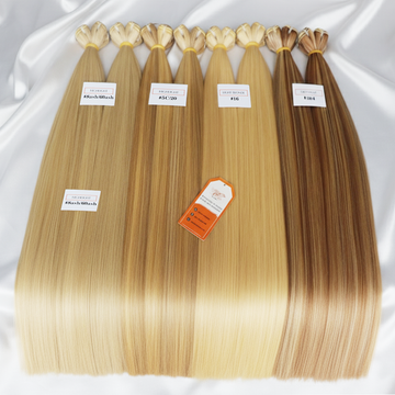 Bone Straight Machine Weft Hair Extensions 100g / AZ  Hair Vietnam