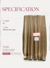 Highlight #silver/#4ash Bone Straight Machine Weft Hair Extensions 100g - 100% Vietnamese Human Hair / AZ Hair Vietnam