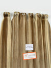 Highlight #silver/#4ash Bone Straight Machine Weft Hair Extensions 100g - 100% Vietnamese Human Hair / AZ Hair Vietnam
