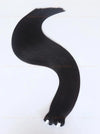 Jet Black (#1) Bone Straight Machine Weft Hair Extensions 100g - Raw Vietnamese Hair
