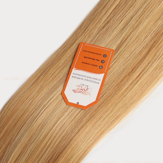 Light Brown #8ash Bone Straight Machine Weft Hair Extensions 100g - Single Donor Vietnamese Hair / AZ Hair Vietnam