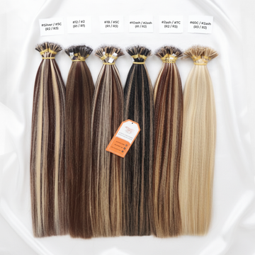 Bone Straight Nano Tip Hair Extensions 100g / AZ Hair Extensions