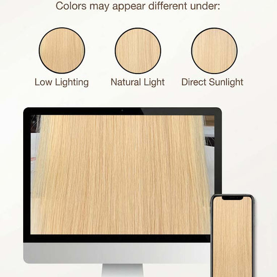 Light Blonde #613 Regular Clip In Hair Extensions 150g