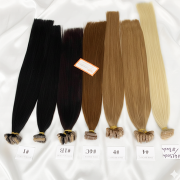 - Bone Straight Regular Tape In Hair Extensions 100g / AZ Hair Vietnam