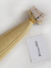 Light Blonde (#Gray) Bone Straight Regular Tape In Hair Extensions 100g - Vietnamese Raw Hair / AZ Hair Vietnam