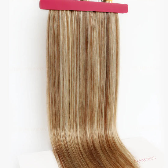 Highlight #60ash/#4ash Bone Straight Regular Tape In Hair Extensions 100g - Factory Direct Vietnam / AZ Hair Vietnam
