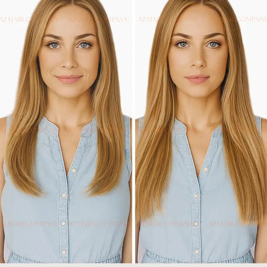 Highlight (#613/#5) Bone Straight Regular Tape In Hair Extensions 100g - 100% Vietnamese Human Hair / AZ Hair Vietnam