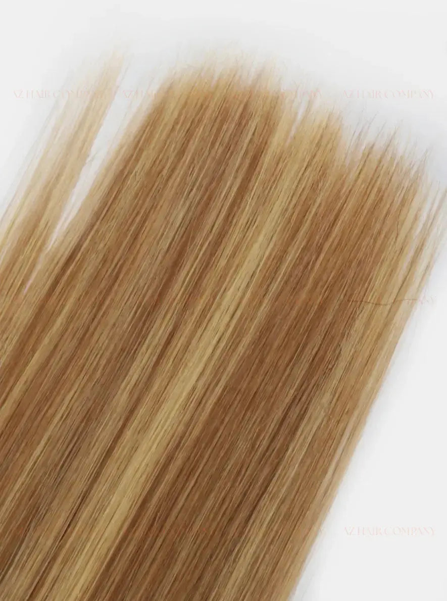 Highlight (#613/#5) Bone Straight Regular Tape In Hair Extensions 100g - 100% Vietnamese Human Hair / AZ Hair Vietnam