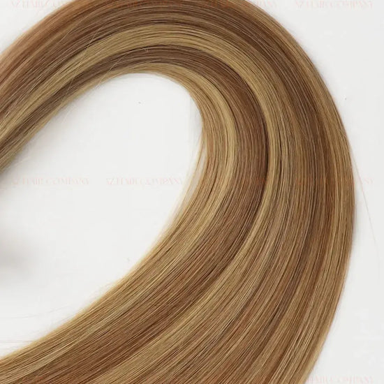Highlight (#613/#5) Bone Straight Regular Tape In Hair Extensions 100g - 100% Vietnamese Human Hair / AZ Hair Vietnam