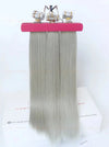 Light Blonde (#18B) Bone Straight Regular Tape In Hair Extensions 100g -AZ Hair Factory / AZ Hair Vietnam