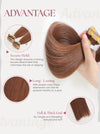 Light Brown (#3) Bone Straight Regular Tape In Hair Extensions 100g - Single Donor Vietnamese Hair / AZ Hair Vietnam