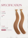 Light Brown (#4) Bone Straight Regular Tape In Hair Extensions 100g - AZ Hair Vietnam Factory / AZ Hair Vietnam