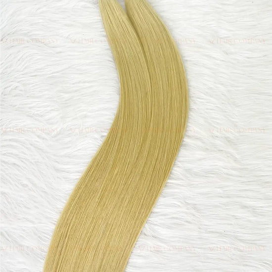 Light Brown #8ash Bone Straight Regular Tape In Hair Extensions 100g - Single Donor Vietnamese Hair / AZ Hair Vietnam